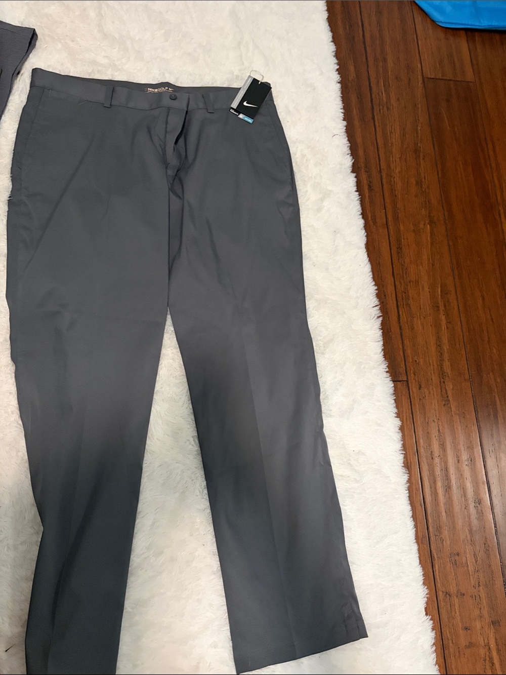 Nike Men's Charcoal Gray Dress Pants